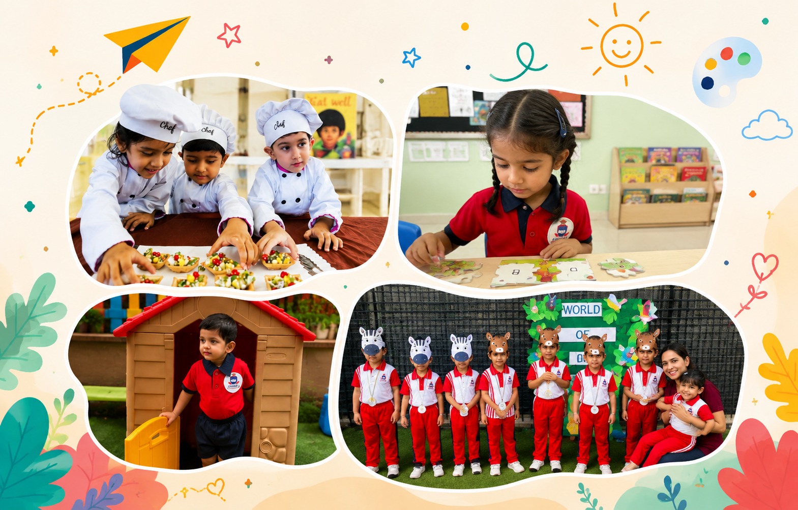 Damara International preschool reception and admissions office Pune