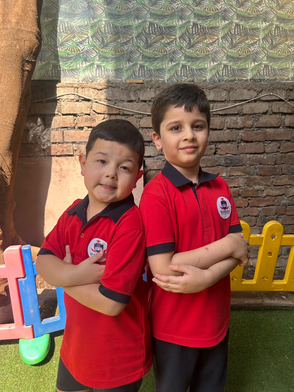 Children engaged in joyful music, rhythm, and movement session at Damara preschool Pune